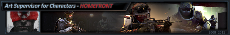 3d professional homefront characters